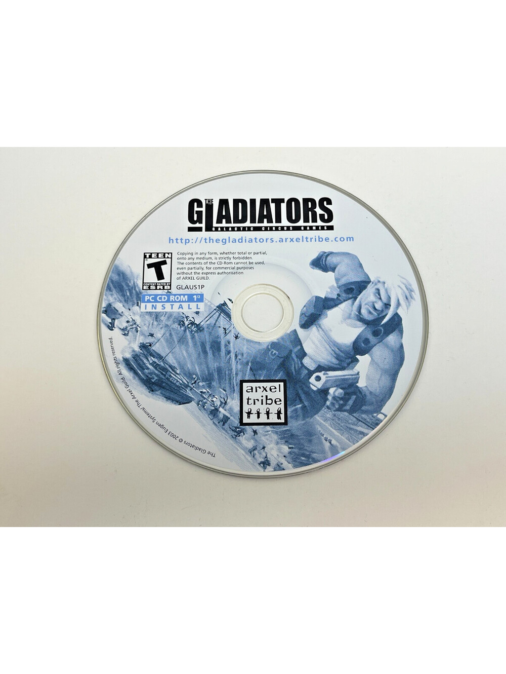 The Gladiators Galactic Circus Games PC CD-ROM Disc 1 Arxel Tribe